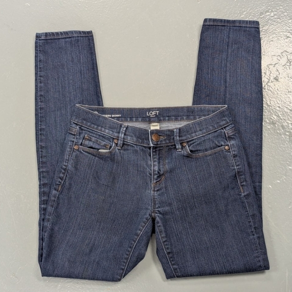 Ann Taylor Loft size 2 modern skinny jeans in excellent condition - Picture 8 of 10